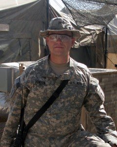 John Denson, PLA, ASLA In Baghdad, Iraq